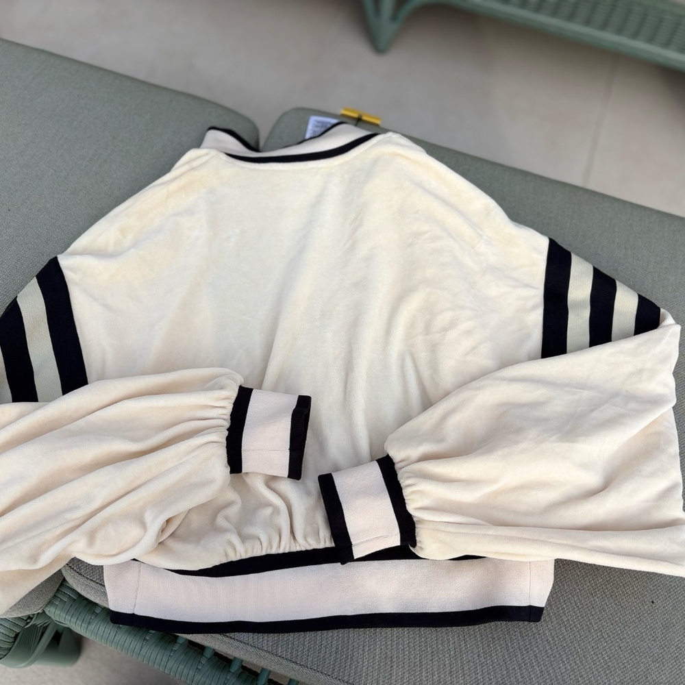 Gucci x Adidas 2023 Velour Bomber Jacket size small - Picture 5 of 8